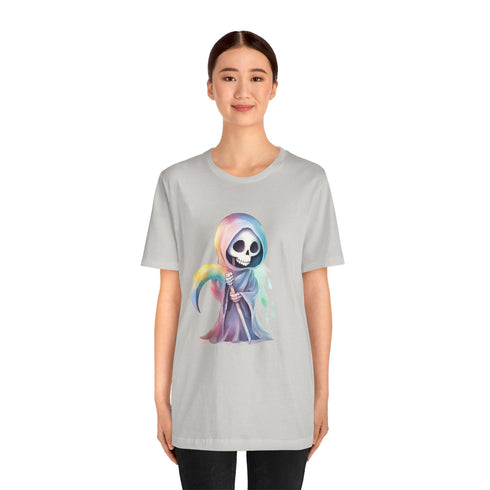 Cute Colorful Reaper - Short Sleeve Tee